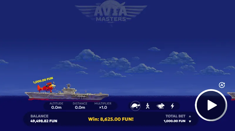 Aviamasters 2025 crash slot with high RTP
